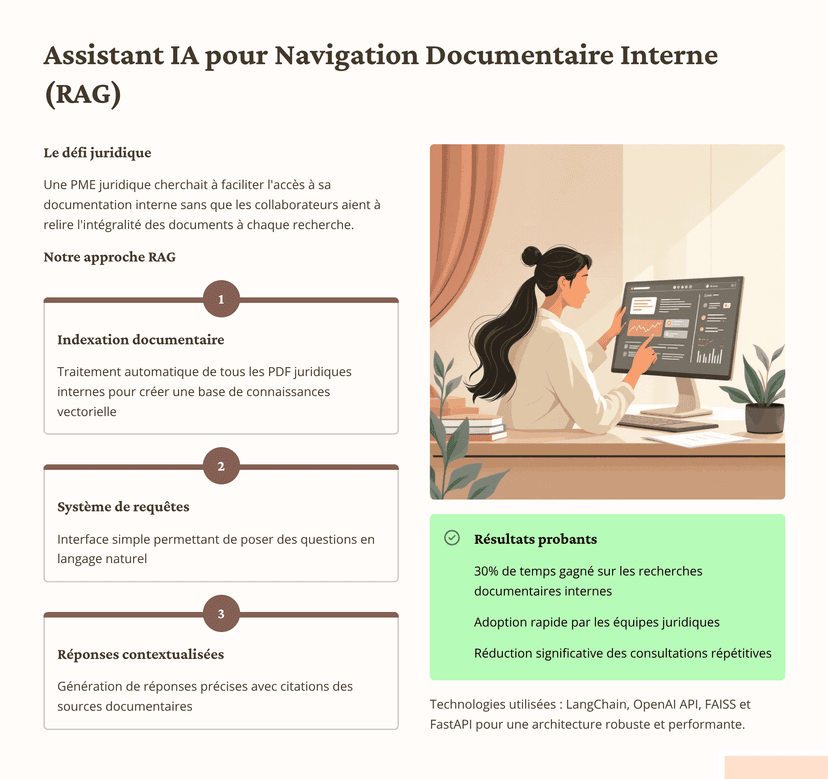 Assistant IA pour navigation documentaire